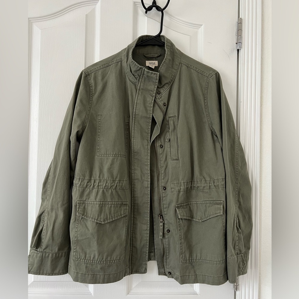 a.n.a Olive Utility Jacket
